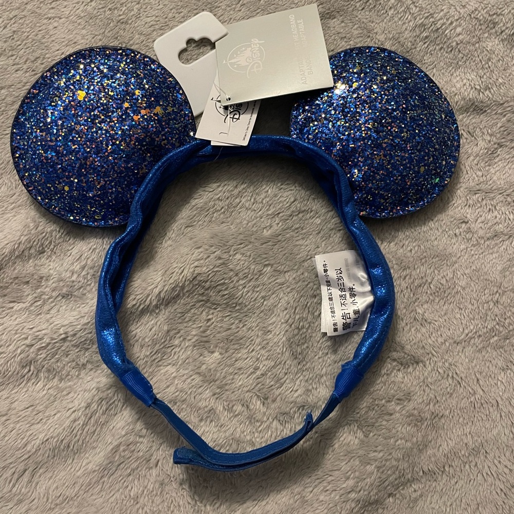 NWT Disney Parks adjustable fit minnie / mickey ears headband